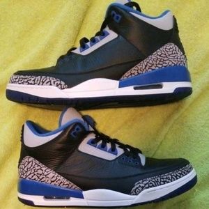 Jordan 3 Retro (Sport Blue)
